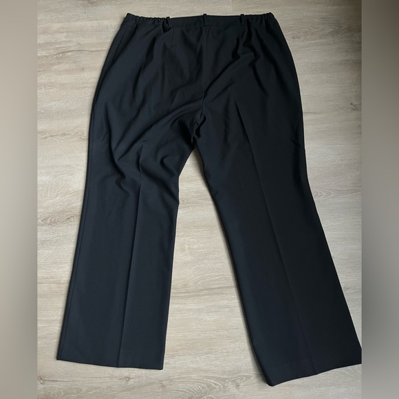 Talbots Womens Dress Pant Plus Sz 18WP Black Stretch Classic Fit - Picture 5 of 6
